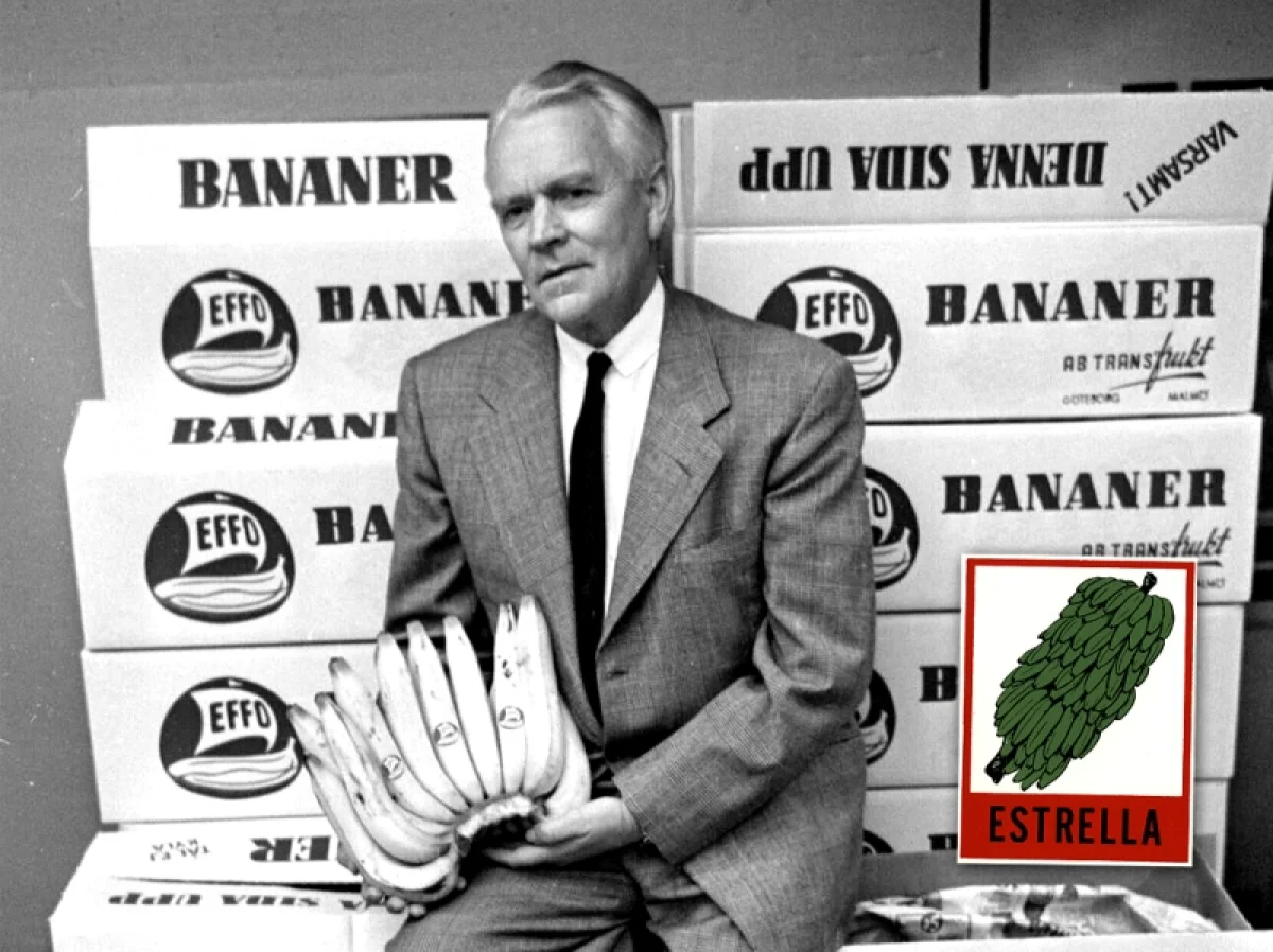 Folke 'Banankungen' Andersson tog chipsen till Sverige