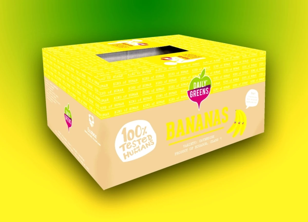 Greenfood satsar på miljövänligare bananlådor