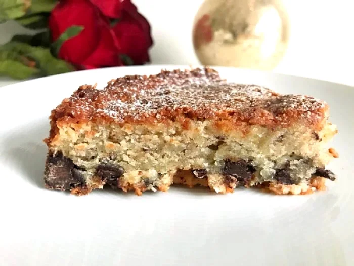 Glutenfri banankaka med choklad