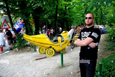 Bananformad lådbil