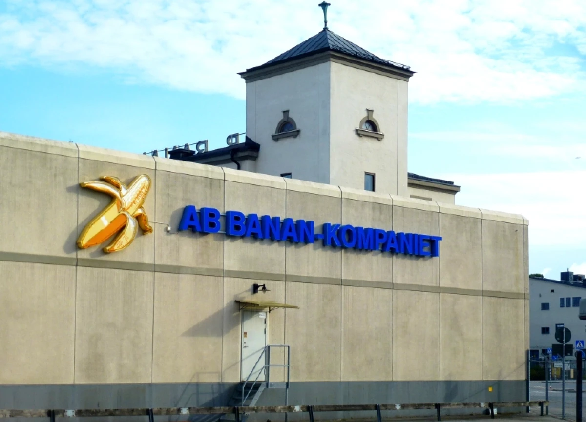 Exteriör AB Banan-Kompaniet, Stockholms frihamn.