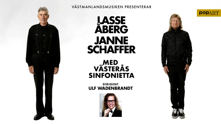Lasse Åberg & Janne Schaffer med Västerås Sinfonietta