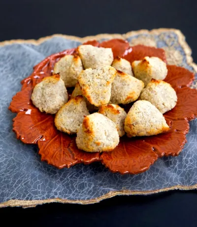 Kokostoppar med banan