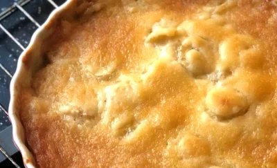 Knäckig bananpaj