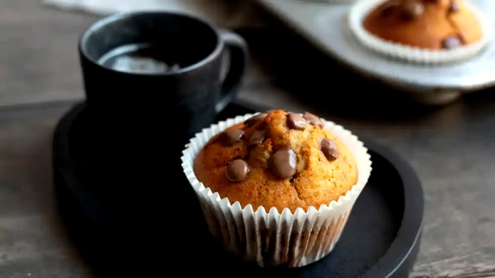 Banan- och kardemummamuffins