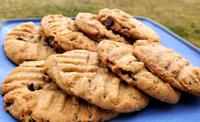 Veganska chokladmandelkakor med smör