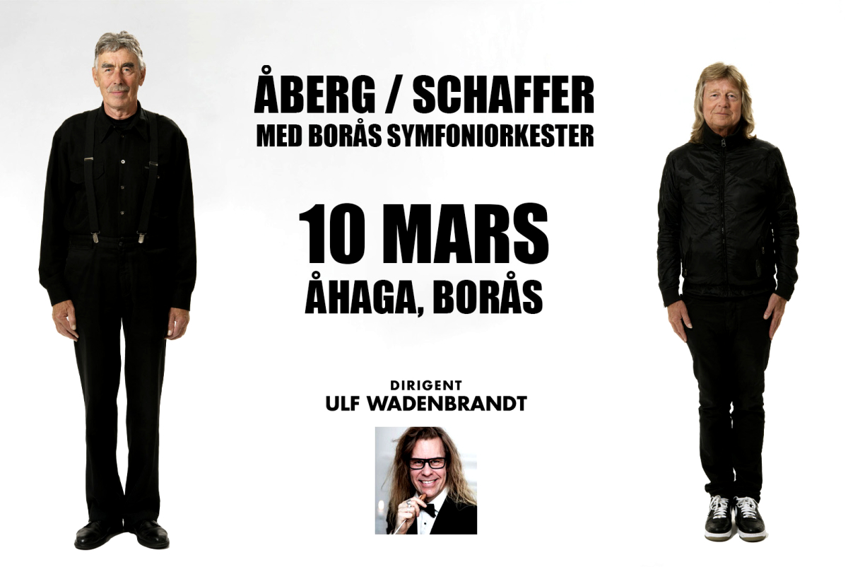 Konsert med Åberg, Schaffer och Borås Symfoniorkester