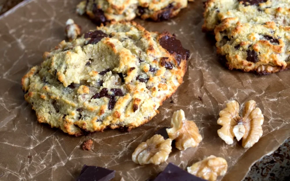 Glutenfria bananscones med choklad