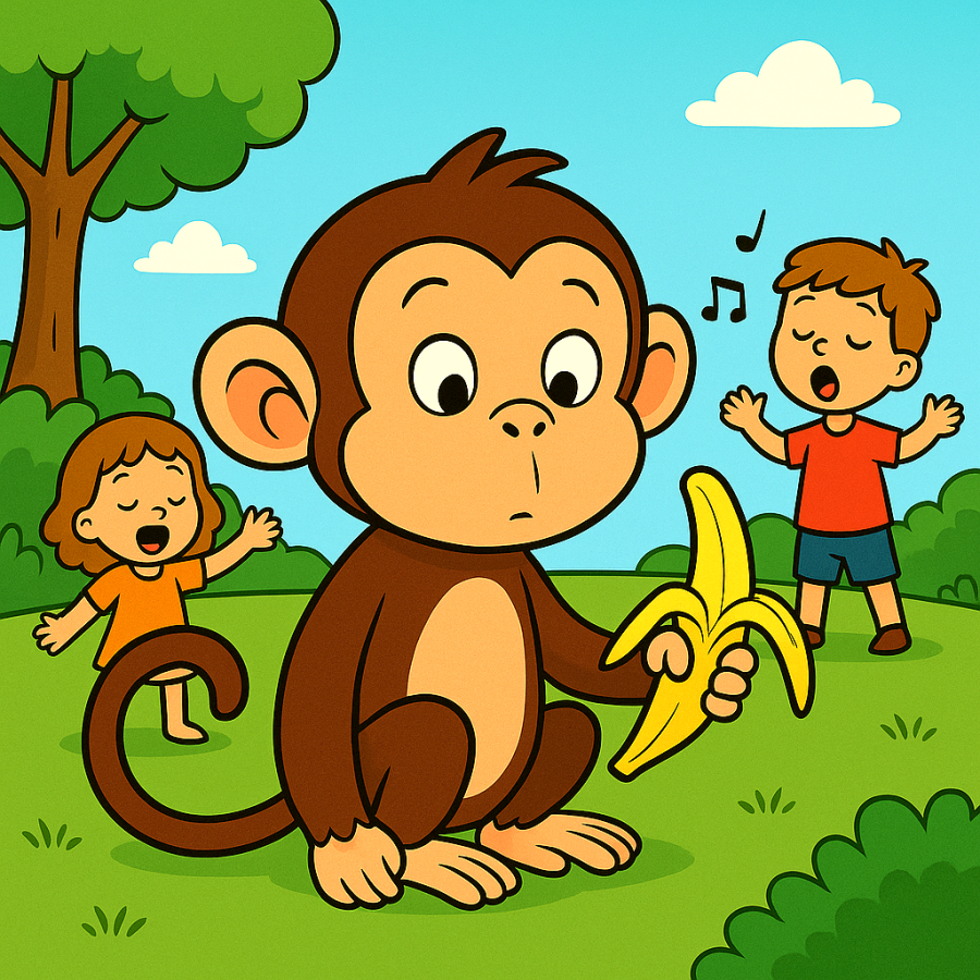 Det var en gång en apa (skala banan)