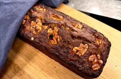 Bananbröd med pepparkakssmak