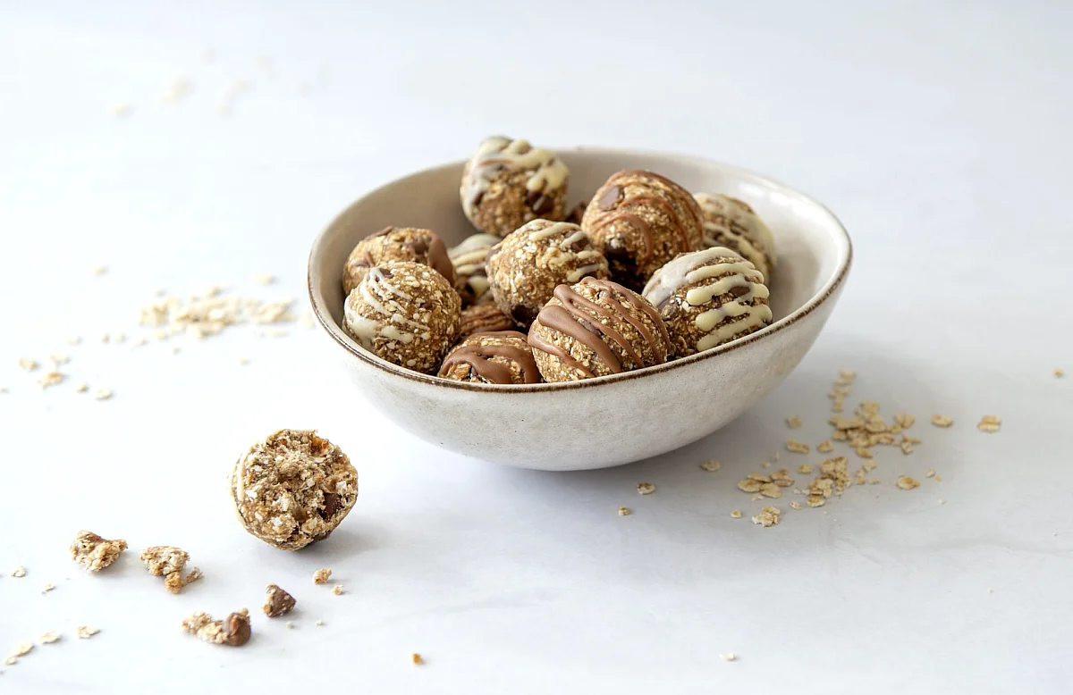 Banan- och havreenergibollar - recept