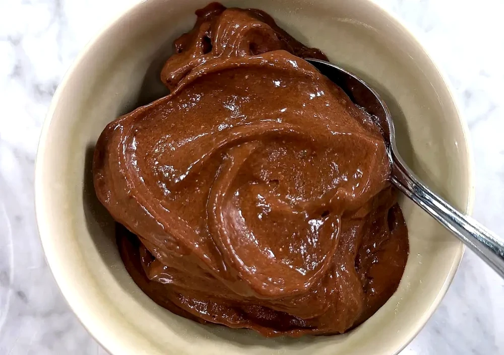 Banan & chokladglass