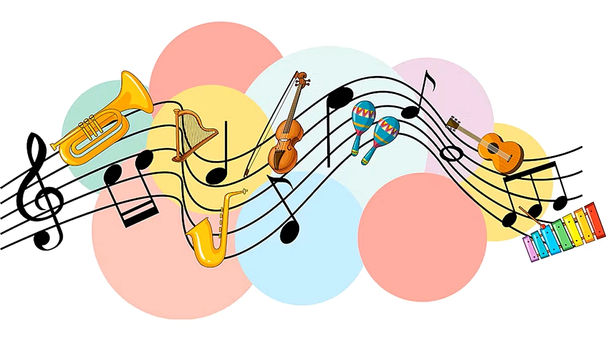 Allsång med tema Electric Banana Band