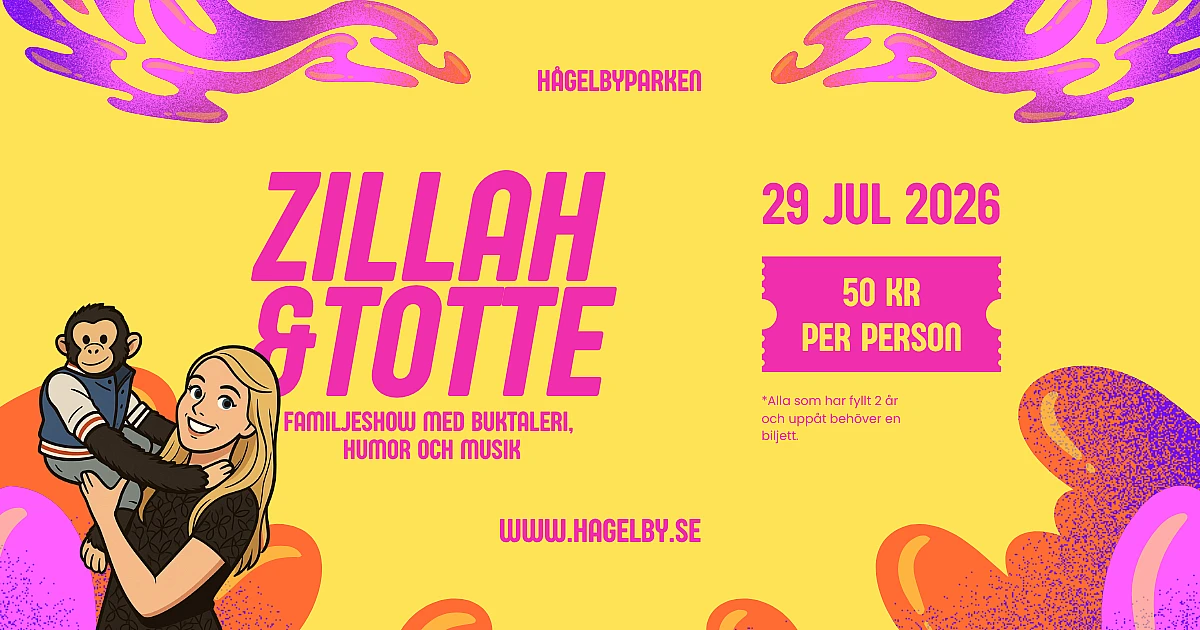 Zillah & Totte till Hågelbyparken