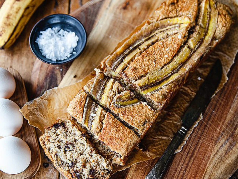 Saftigt bananbröd