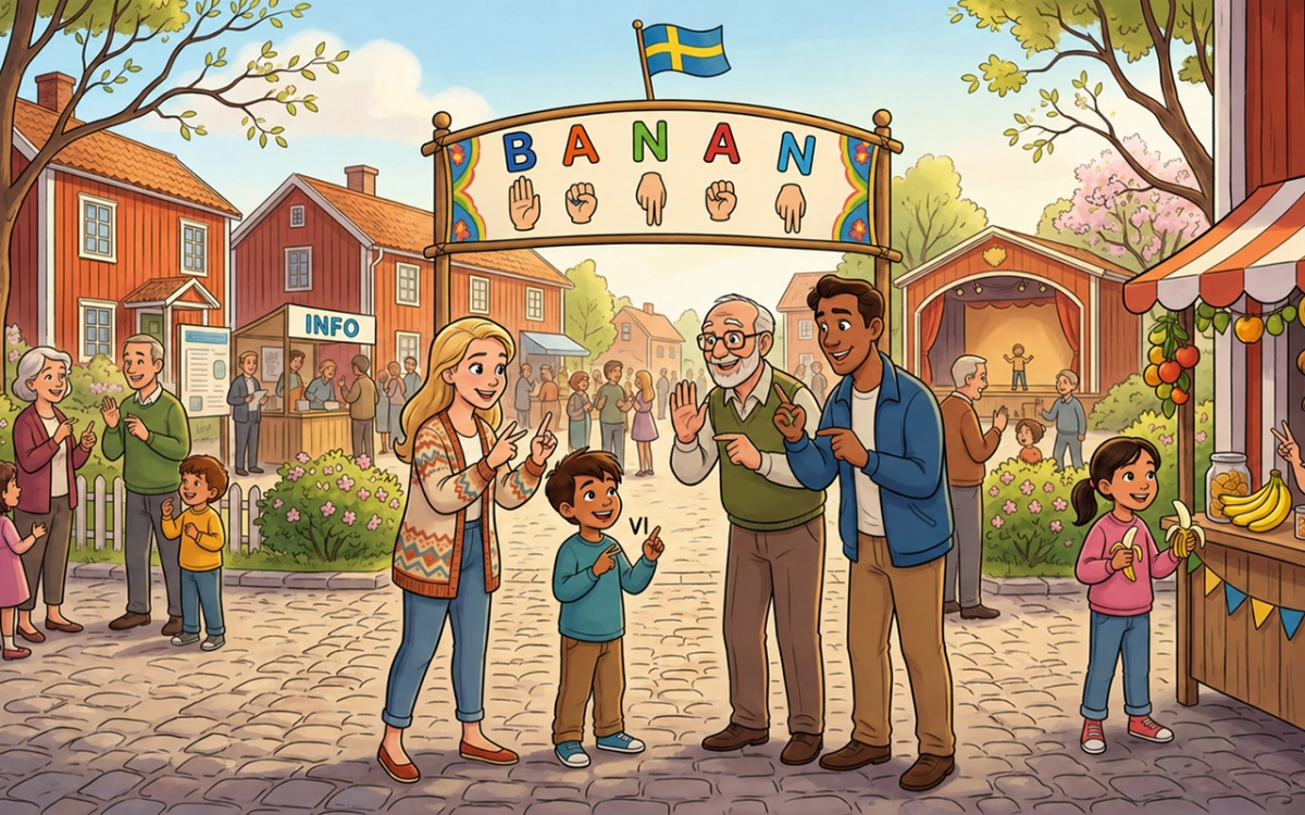 Svenska teckenspråkets dag  - 14 maj