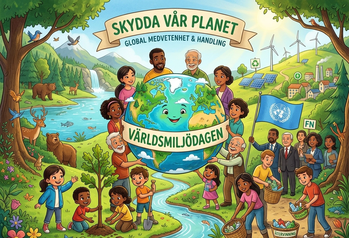 Världsmiljödagen - 5 juni