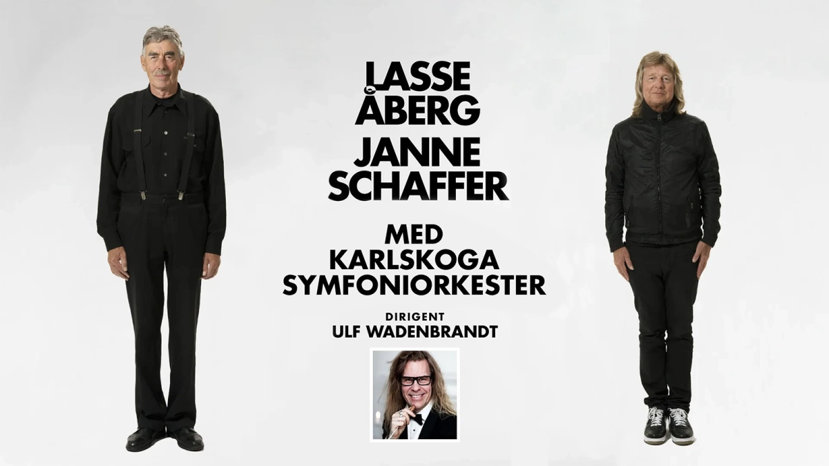 Konsert med Åberg, Schaffer och Karlskoga Symfoniorkester