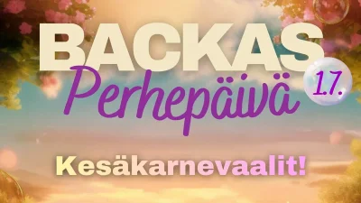 Raka Bananer, Backas Familjedag (Finland)