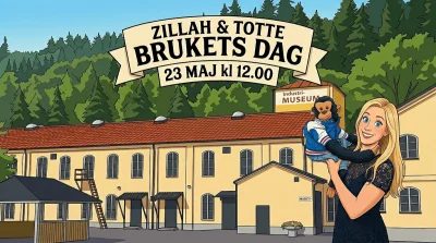 Zillah & Totte medverkar på Brukets Dag