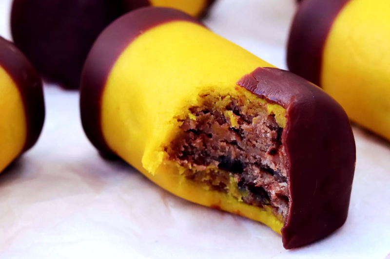 Veganska banan- och chokladdammsugare