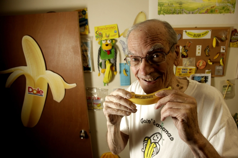 Historieprofessor och banansamlare