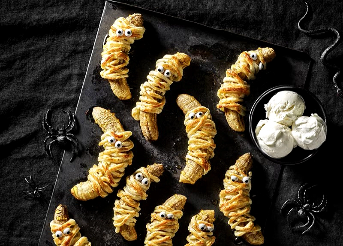 Bananmumier med smördeg - recept Bananmumier med smördeg - recept