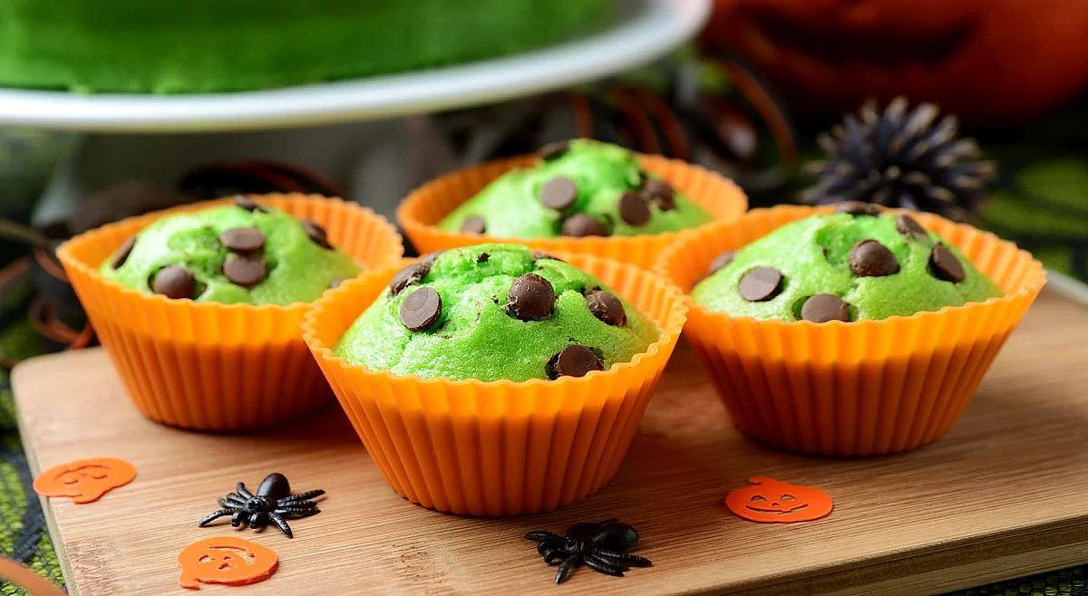 Frankenstein-muffins