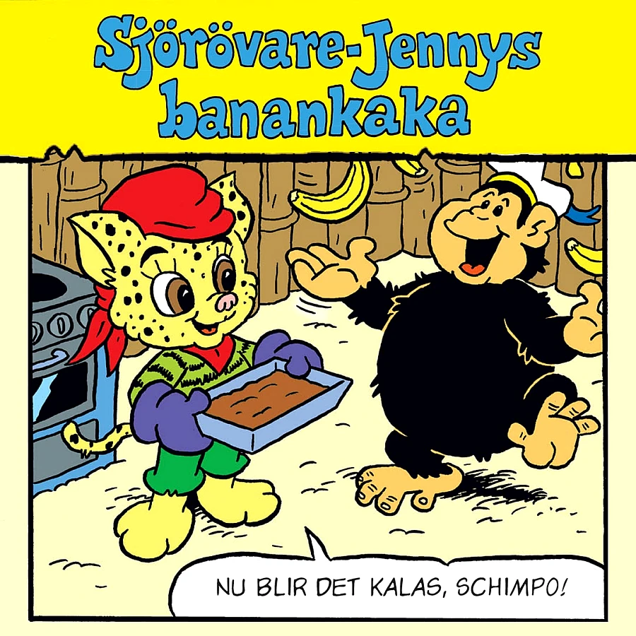 Sjörövare-Jennys banankaka - recept