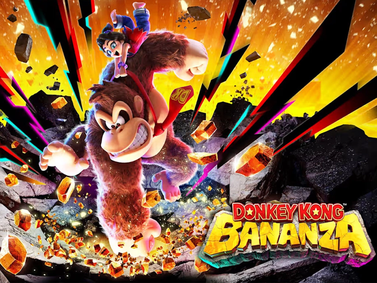 Donkey Kong Bananza är här